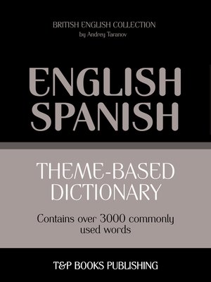 cover image of Theme-Based Dictionary